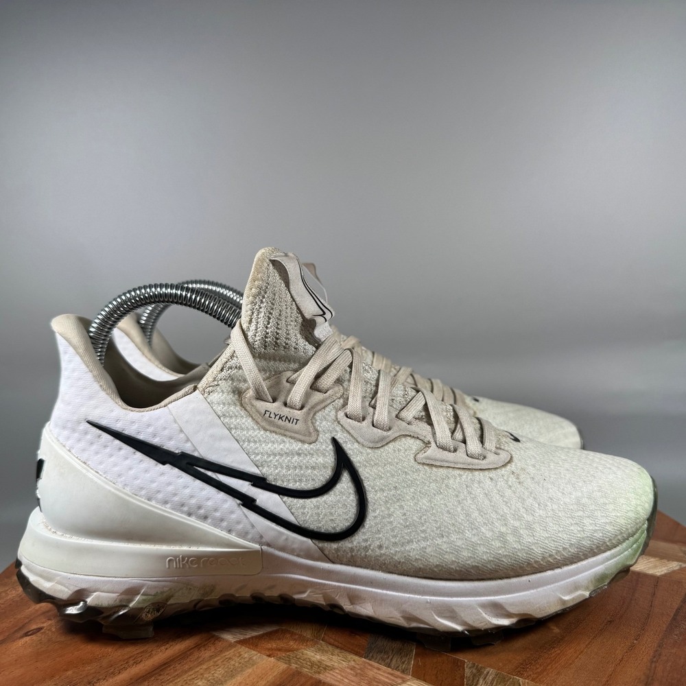 Nike Air Zoom Victory Tour 2 Golf Shoes Sail White CT0540-133‎ Mens 7 Flyknit